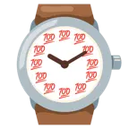 100 Punkte + Armbanduhr