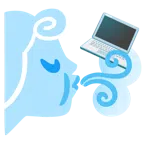 computer portatile + vento