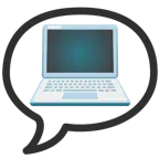 computer portatile + fumetto