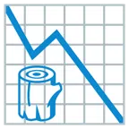 grafico con andamento negativo + legna