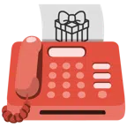 fax + regalo