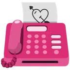 fax + cuore con freccia