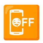 cellulare spento + faccina che sbava