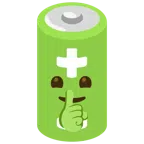 batteria + faccina che zittisce