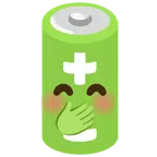batteria + faccina con mano sulla bocca