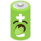 batteria + faccina che sbadiglia