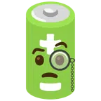 batteria + faccina con monocolo