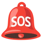 Glocke + SOS-Zeichen