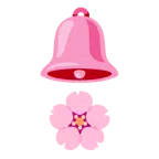 Glocke + Kirschblüte