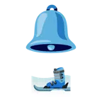 Glocke + Ski