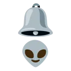 Glocke + Außerirdischer