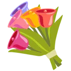 Glocke + Blumenstrauß