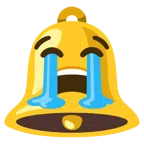 Glocke + heulendes Gesicht