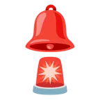 Glocke + Polizeilicht