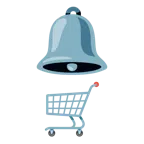 Glocke + Einkaufswagen