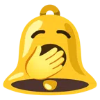 Glocke + gähnendes Gesicht