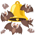 Glocke + Fledermaus