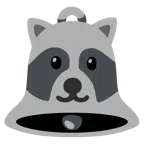 Glocke + Waschbär