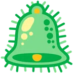 Glocke + Mikrobe