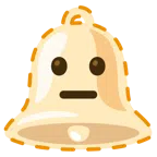 Glocke + gestricheltes Gesicht