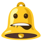Glocke + auf Lippe beißen