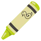 pastello a cera + serpente