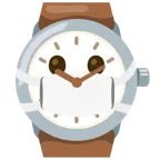 cara con mascarilla médica + reloj