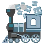 locomotiva + pulsante FREE