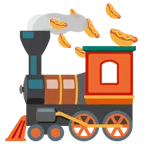 locomotiva + hot dog