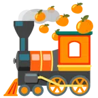 locomotiva + mandarino