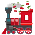 locomotiva + ciliegie