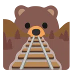 locomotiva + orso
