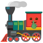 locomotiva + faccina che zittisce