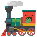locomotiva + faccina che sbadiglia