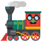 locomotiva + faccina travestita