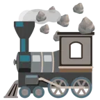 locomotiva + roccia