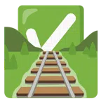 locomotiva + pulsante segno di spunta