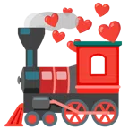 locomotiva + cuore rosso