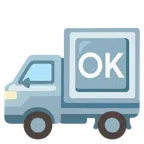 camion + pulsante OK