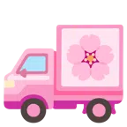 camion + fiore di ciliegio