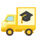 camion + cappello da laureato