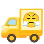 camion + faccina che sbuffa