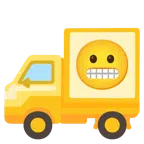 camion + faccina con smorfia