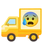 camion + faccina sudata in ansia