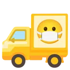 camion + faccina con mascherina