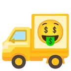 camion + faccina avida di denaro