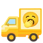 camion + faccina che sbadiglia
