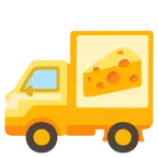 camion + fetta di formaggio