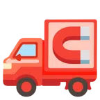 camion + calamita