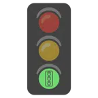 vertical traffic light + vertical traffic light